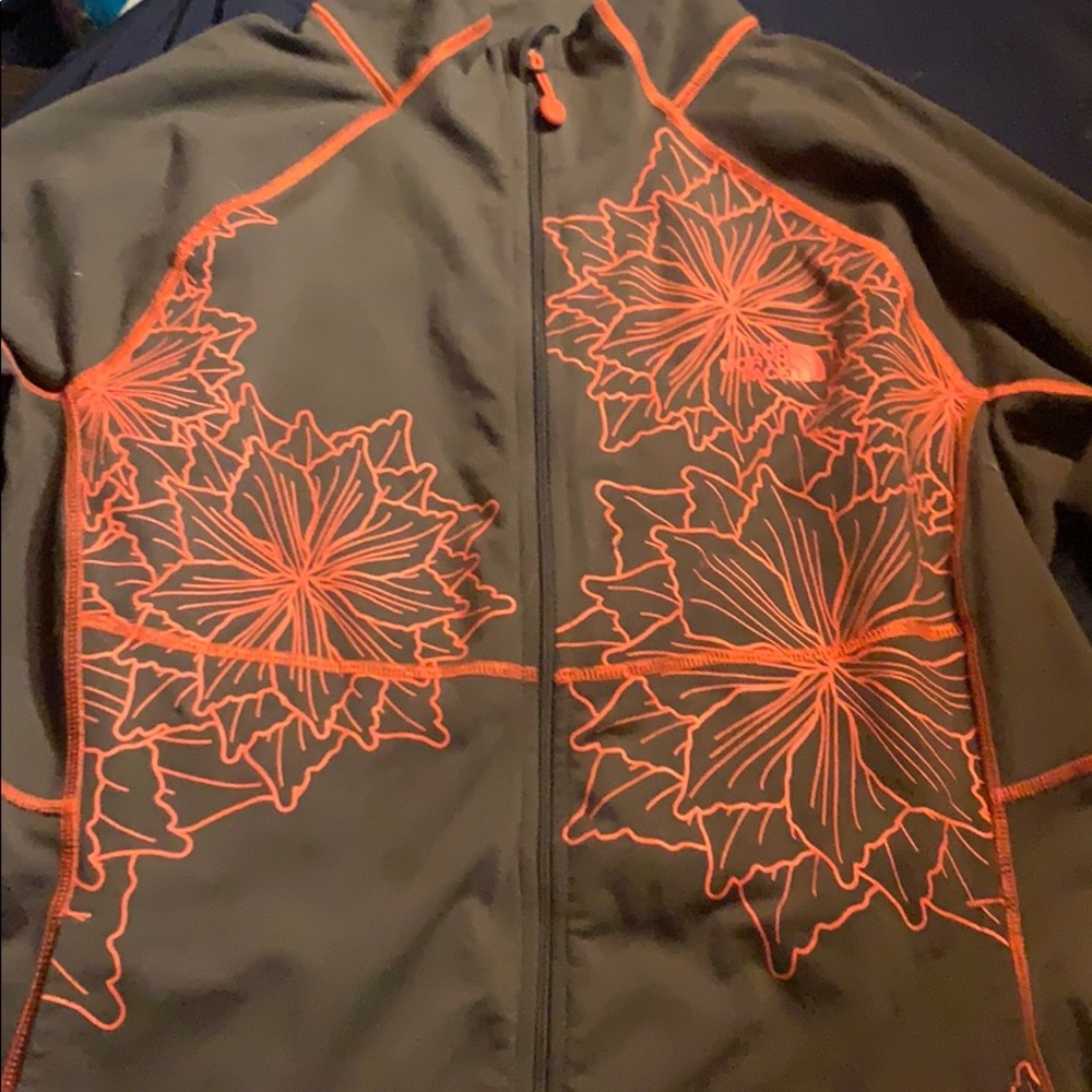 The north face zipper front jacket